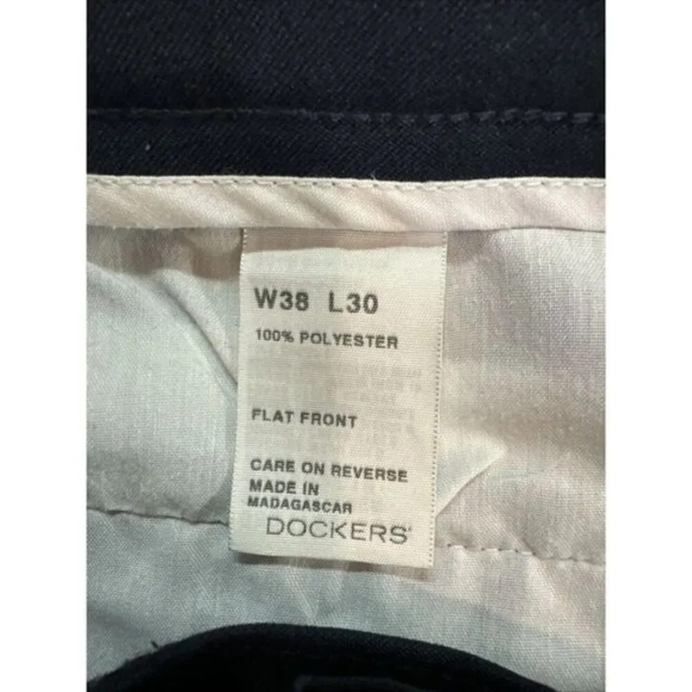 Levi's Mens Action Slacks Trouser Pants Size 38x29 Navy‎ Blue